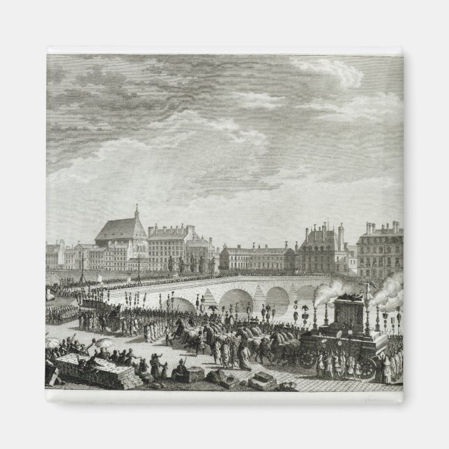 Der Triumph von Voltaire Magnet (Vorne)