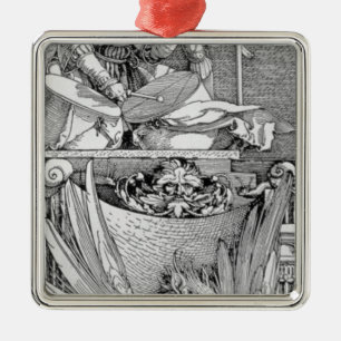 Der Triumphbogen des Kaisers Maximilian I Silbernes Ornament