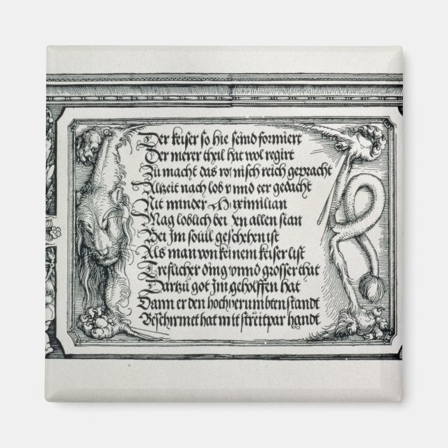 Der Triumphbogen Magnet (Vorne)