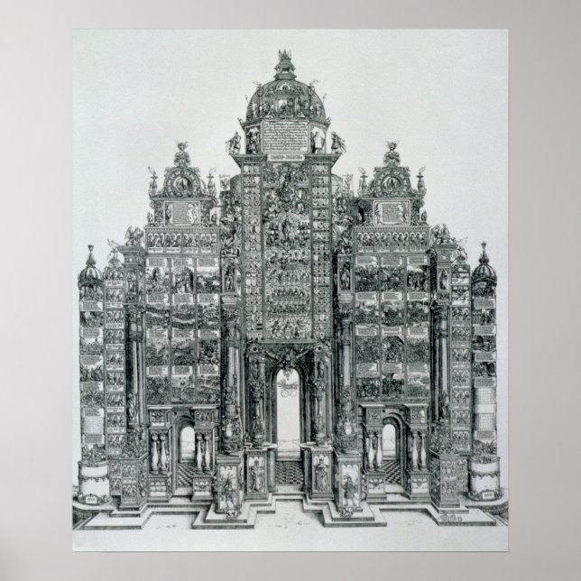 Der Triumphbogen Poster (Vorne)