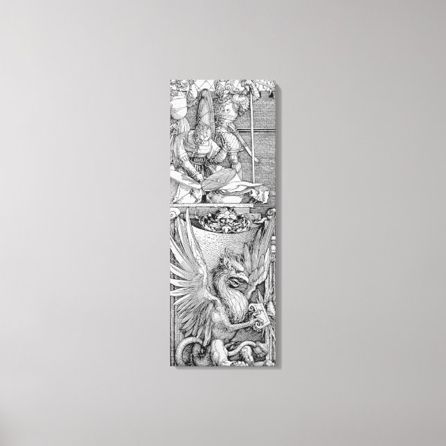 Der Triumphbogen von Kaiser Maximilian I Leinwanddruck (Vorderseite)