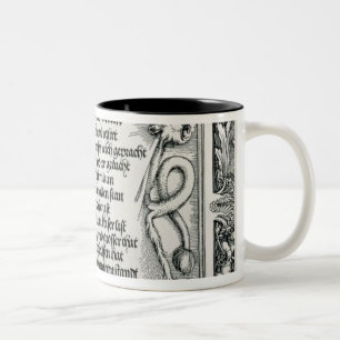 Der Triumphbogen Zweifarbige Tasse