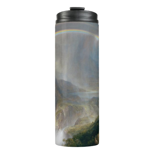 Der "Tropen"-Kunstklatscher der Kirche Thermosbecher (Vorderseite)