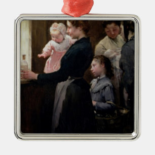 Der Tropfen von Milch Bellevilles: Doktor Variots Silbernes Ornament