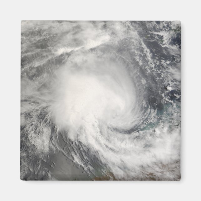 Der tropische Zyklon Nicholas nähert sich Australi Magnet (Vorne)