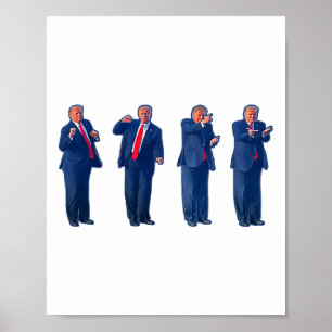 Der Trumpty-Tanz Trump-Tanz 4. Juli _1  Poster