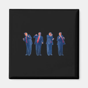 Der Trumpty-Tanz Trump-Tanz 4. Juli Magnet