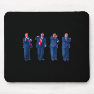 Der Trumpty-Tanz Trump-Tanz 4. Juli Mousepad