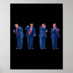 Der Trumpty-Tanz Trump-Tanz 4. Juli  Poster