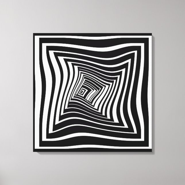 Der Tunnel Leinwanddruck (Vorderseite)