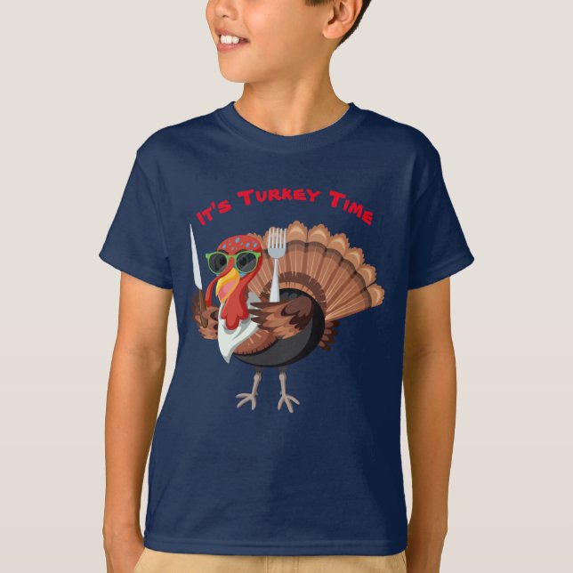 Der Türkei Time Boy T - Shirt (Vorderseite)