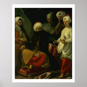 Der türkische Botschafter und sein Gefolge am Ho Poster