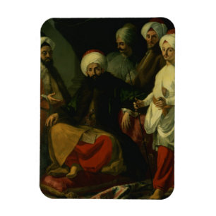 Der türkische Botschafter und sein Gefolge an der Magnet