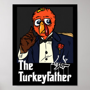 Der türkische Erntedank Day Fun Meme Fall A Poster