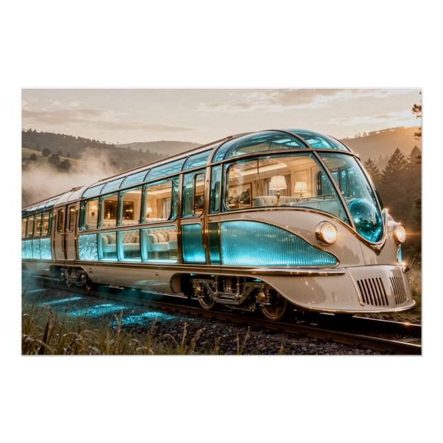 Der Türkise Express Poster (Vorderseite)
