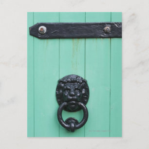 Der Türknauf des Gardners Postkarte