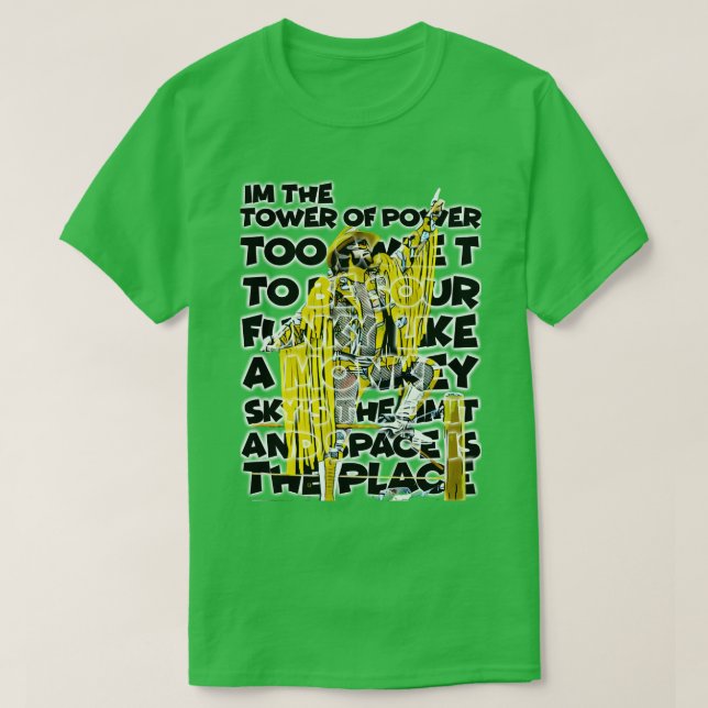 der Turm der Macht T-Shirt (Design vorne)