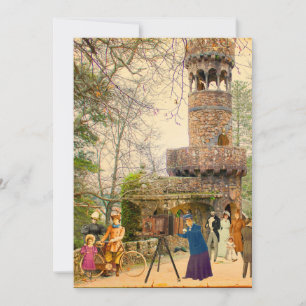 Der Turm der Quinta da Regaleira (Portugal) Einladung