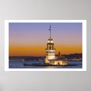 Der Turm des Mädchens Poster