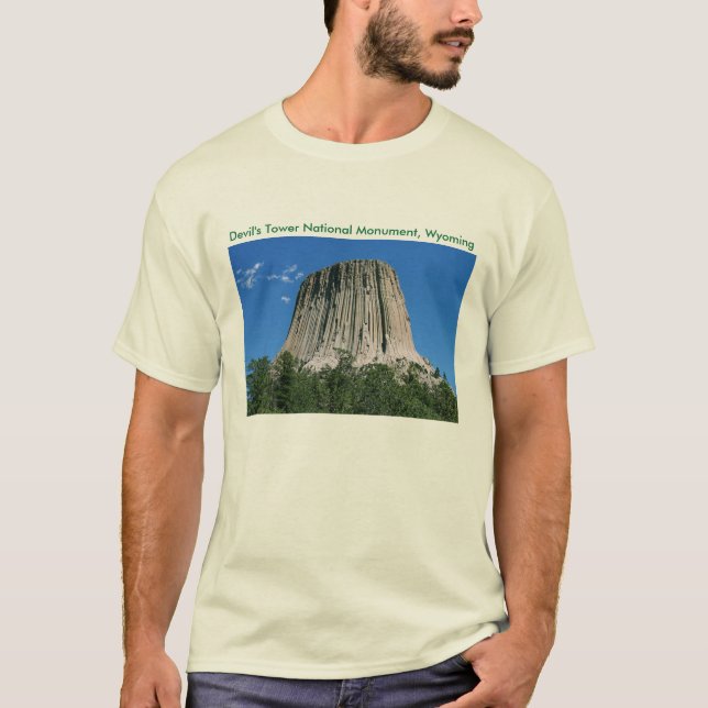 Der Turm des Teufels T-Shirt (Vorderseite)