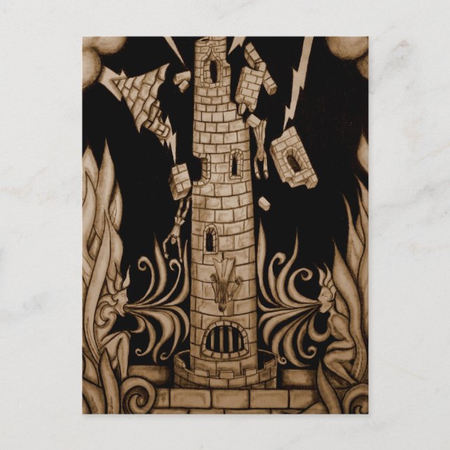 Der Turm Postkarte (Vorderseite)