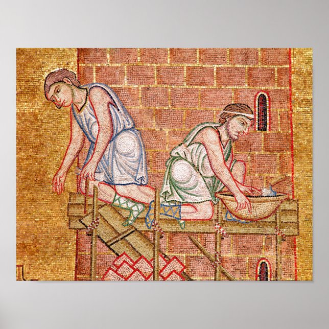 Der Turm von Babel, aus dem Atrium Poster (Vorne)