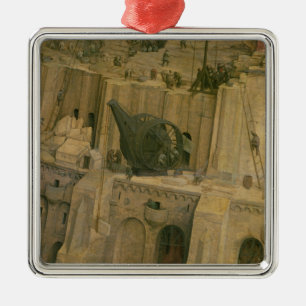 Der Turm von Babel Ornament Aus Metall