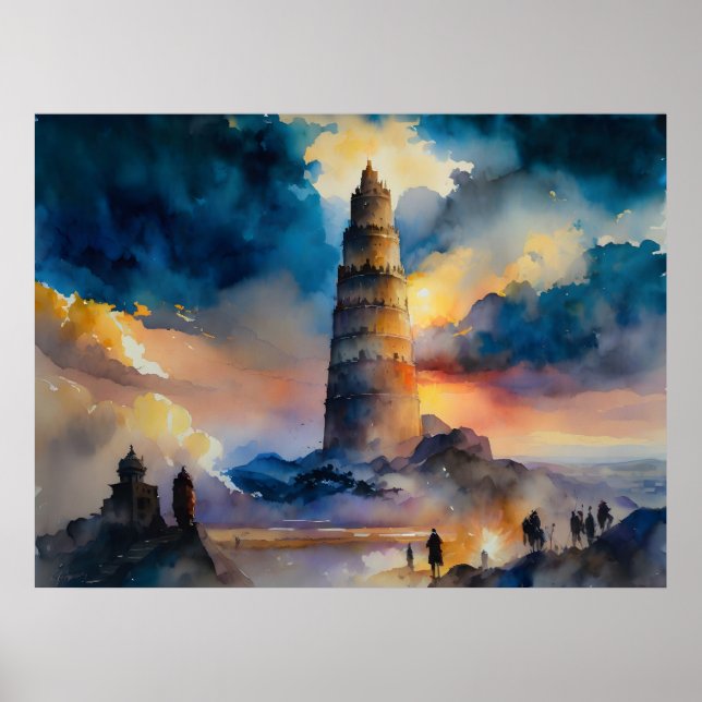 Der Turm von Babel Poster (Vorne)