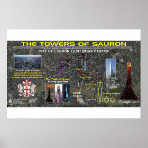 Der Turm von Sauron Poster
