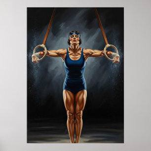 DER TURNENDE AUFSTIEG (The Gymnastic Ascension) Poster