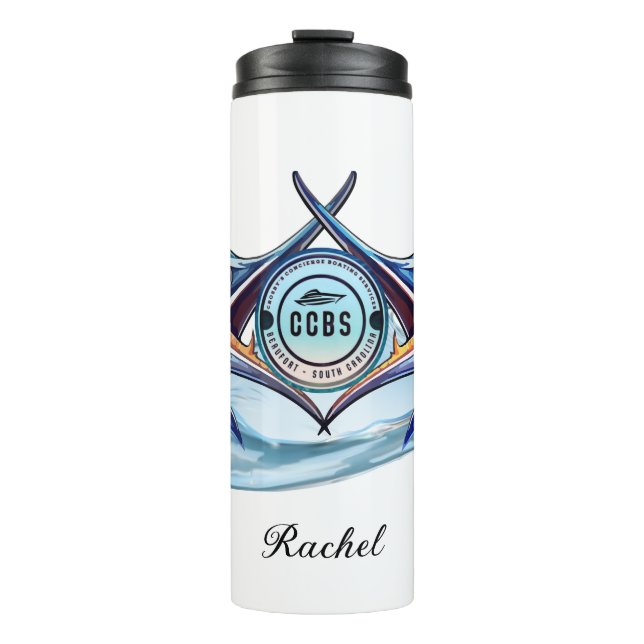 Der Twin Marlin Thermal Tumbler Thermosbecher (Vorderseite)