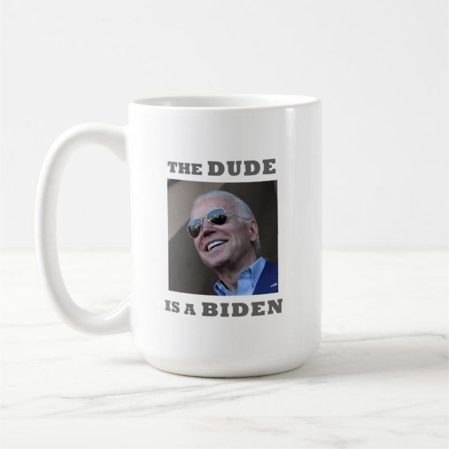 DER TYP IST EINE BIDEN Tasse (Links)