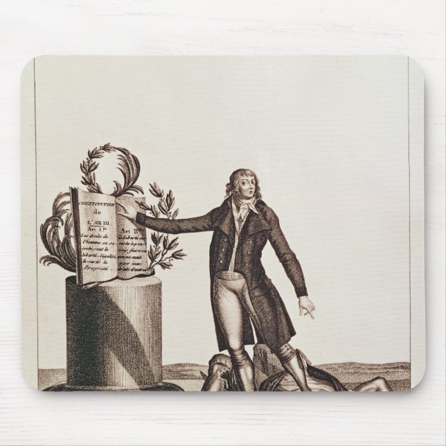Der Tyrann der Revolution zerquetscht Mousepad (Vorne)