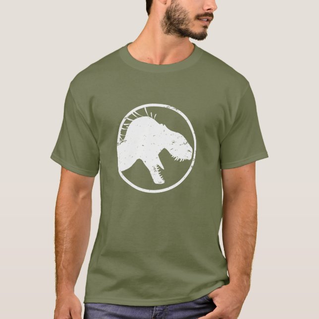 Der Tyrann-König der Männer beunruhigte Shirt, T-Shirt (Vorderseite)