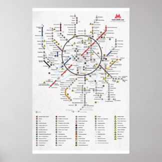 Der U-Bahn-Plan 2033 Poster