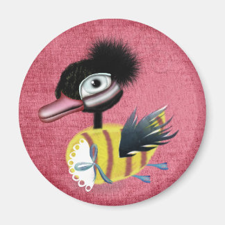 Der Ugly Duckling Märchenrosa-Graumagnet Magnet
