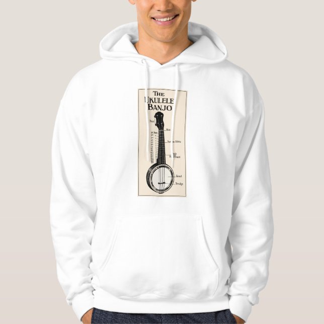 Der ukulele-Banjolicht Hoodie (Vorderseite)