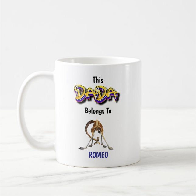 Der ultimative DaDa-Legacy-Becher für 2 Kinder Kaffeetasse (Links)