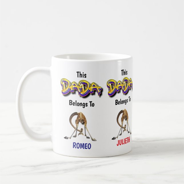 Der ultimative DaDa-Legacy-Becher für 4 Kids Kaffeetasse (Links)