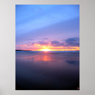 Der ultimative Sonnenuntergang Poster