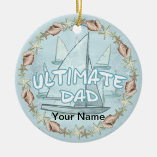 Der ultimative Vater Keramik Ornament