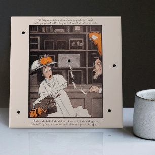 Der unaufhaltsame Vintage Schatz des Lochs Fliese