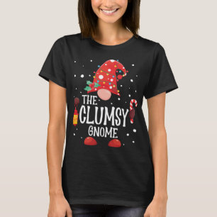 Der ungeschickte Gnome Matching Family Weihnachtsg T-Shirt