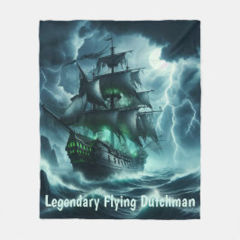 Der unheimliche Flying Dutchman Ein Geisterschiff Fleecedecke