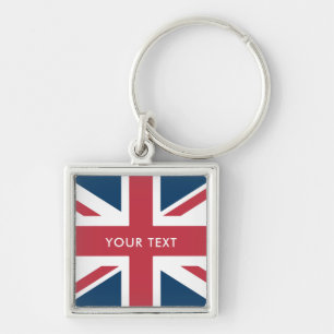 Der Union Jack britischer Flagge Schlüsselanhänger