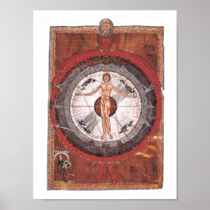 Der universelle Mensch - Hildegard von Bingen Poster