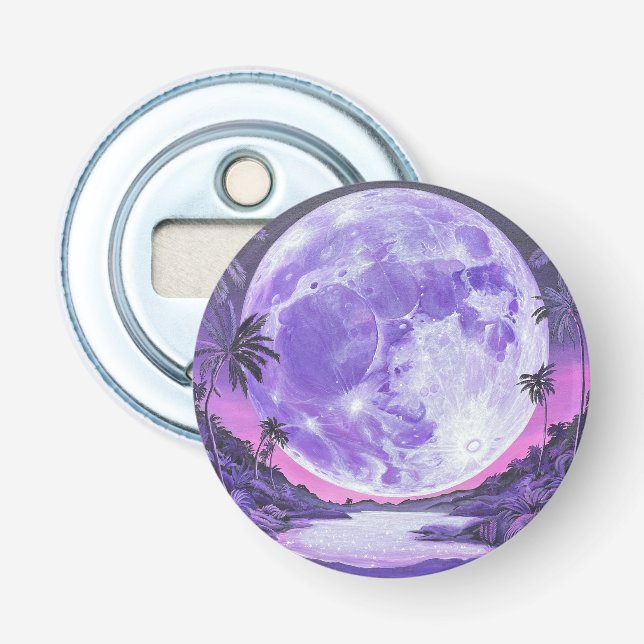 "Der unmögliche Mond"- Flaschenöffner (Vorderseite)