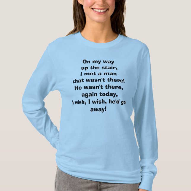 DER UNSICHTBARE MANNSCHLAG T-Shirt (Vorderseite)