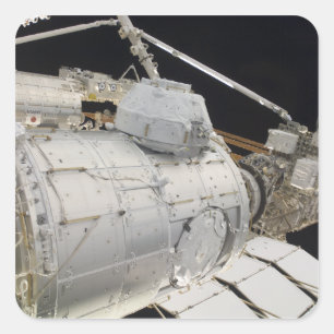 Der unter Druck gesetzte fügende Adapter 3 Quadratischer Aufkleber