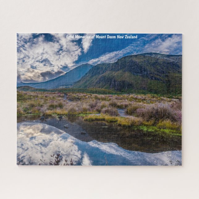 Der Untergang Neuseelands. Jigsaw Puzzle (Horizontal)